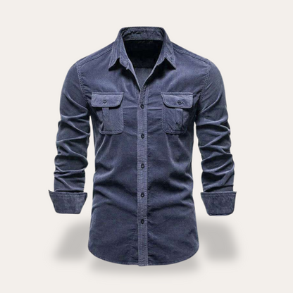 Munna Corduroy Shirt For Men Classic Fit Premium Quality Timeless Style For Office To Evening Wear