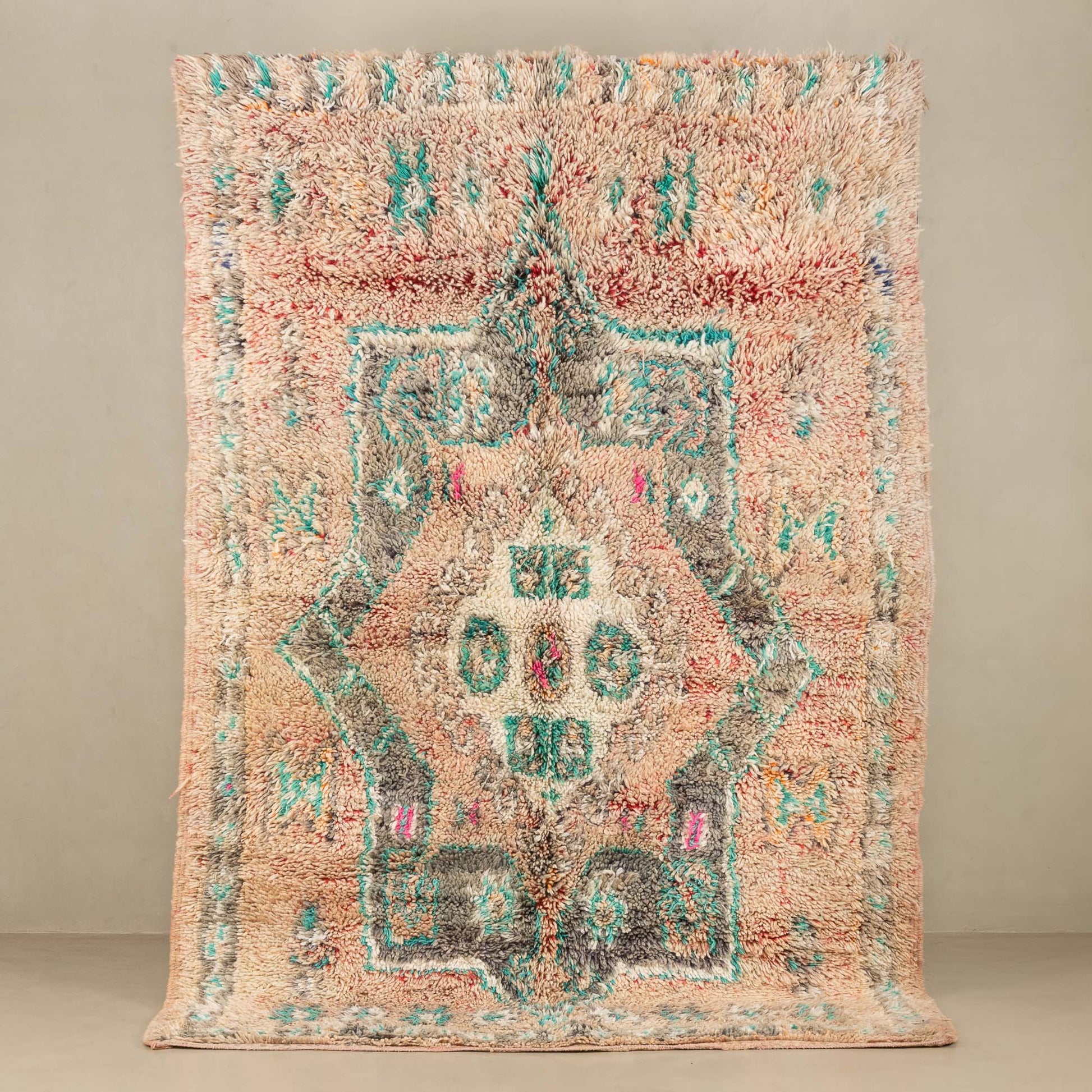 Haddad - vintage boujad rug - TrendAura