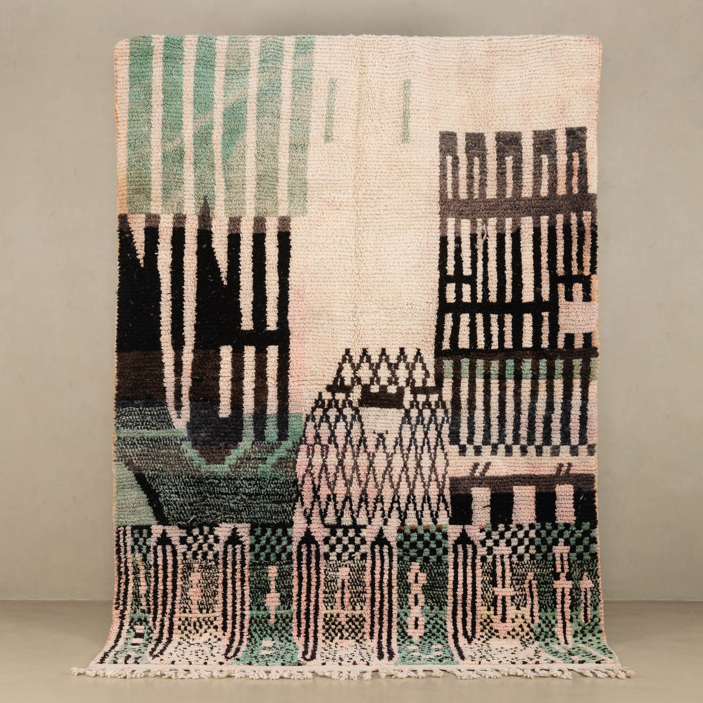 Halimah - vintage boujad rug - TrendAura