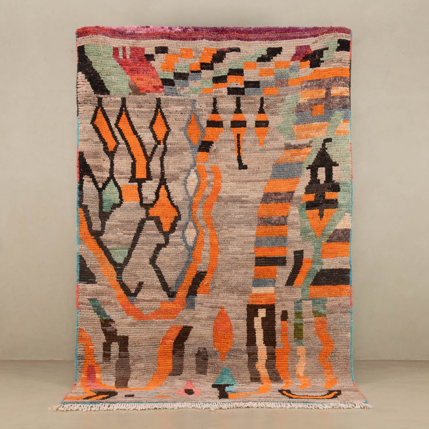 Hassnae - vintage boujad rug - TrendAura