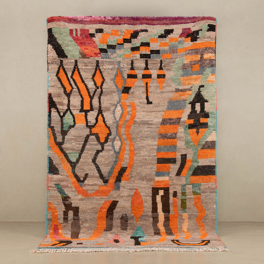 Hassnae - vintage boujad rug - TrendAura