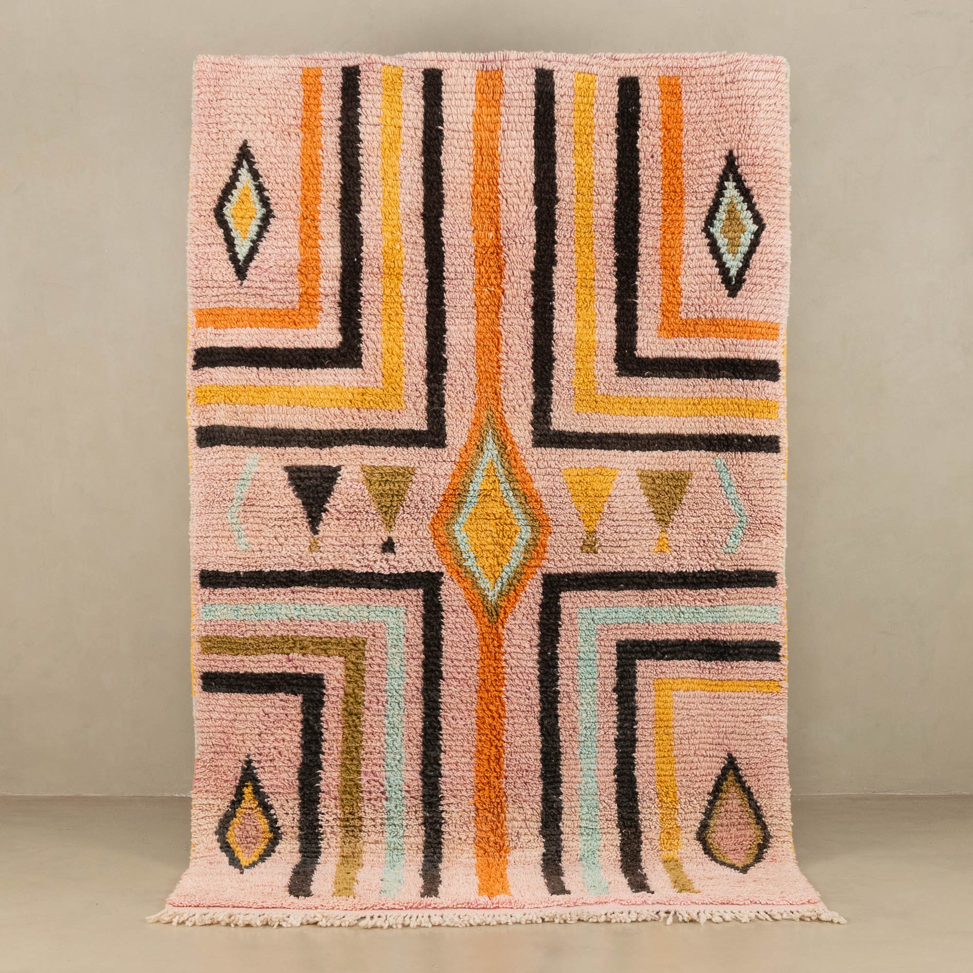 Hbiya - vintage boujad rug - TrendAura