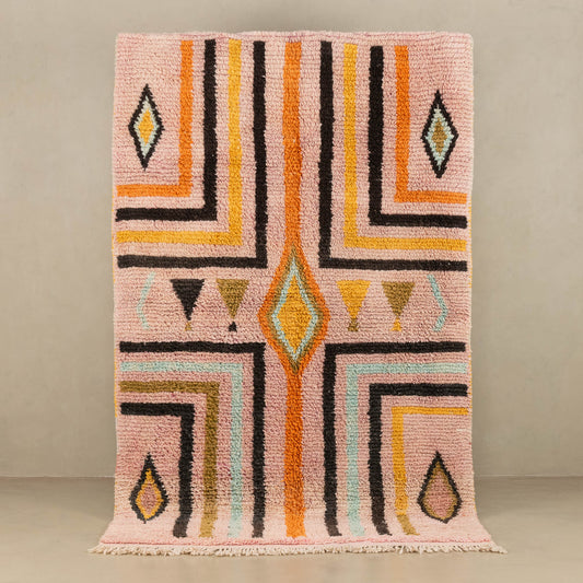 Hbiya - vintage boujad rug - TrendAura