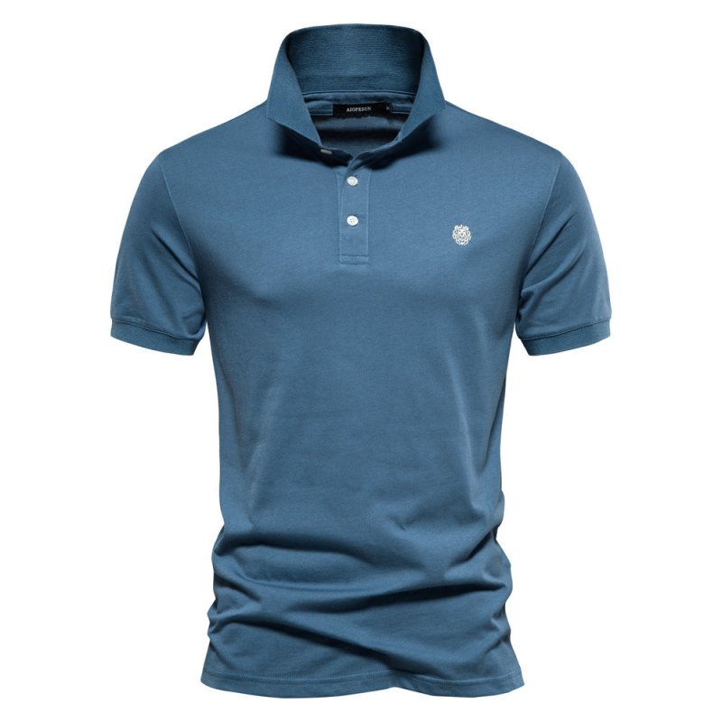 Georg | Men's Long Sleeve Polo Shirt in Classic Design