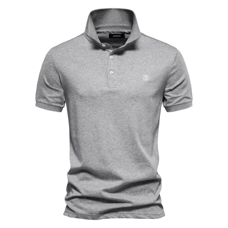 Georg | Men's Long Sleeve Polo Shirt in Classic Design