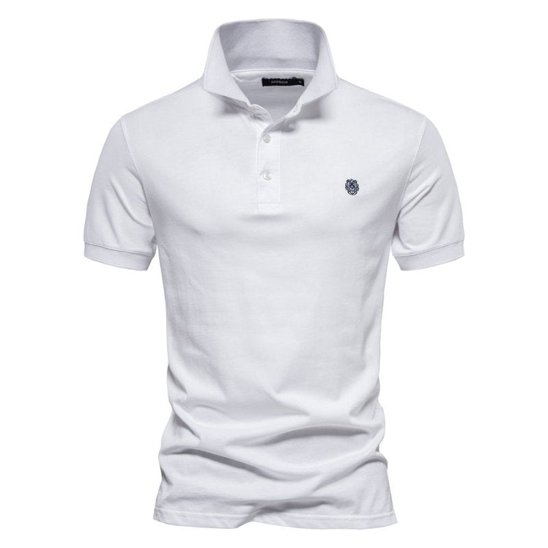 Georg | Men's Long Sleeve Polo Shirt in Classic Design