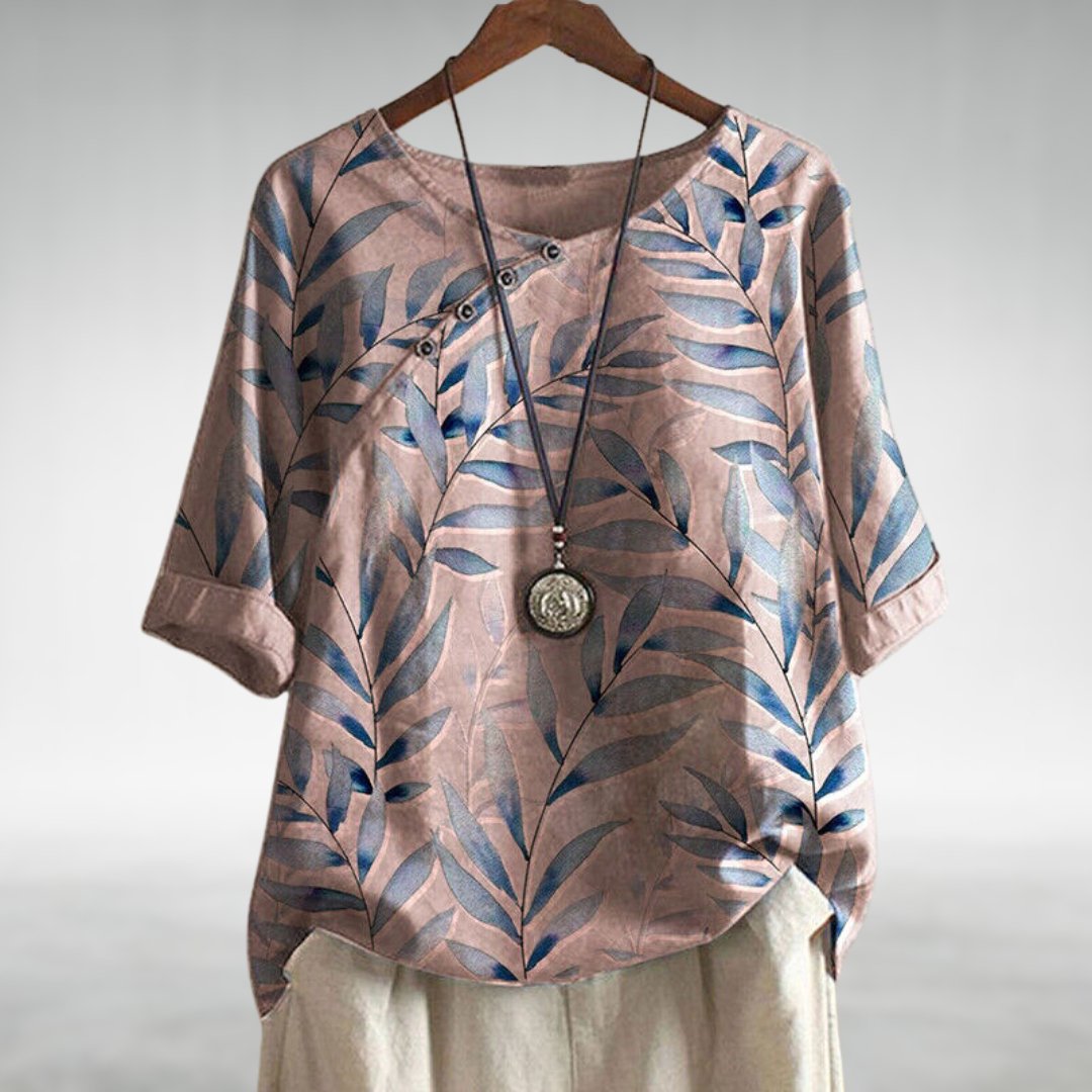 Women's Blouse with Playful Design and Versatile Style