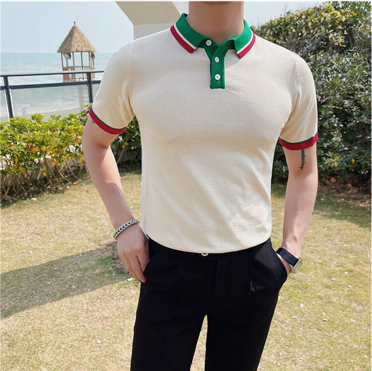 Tomke | Men's Casual Polo Shirt for Summer, Breathable and Comfortable