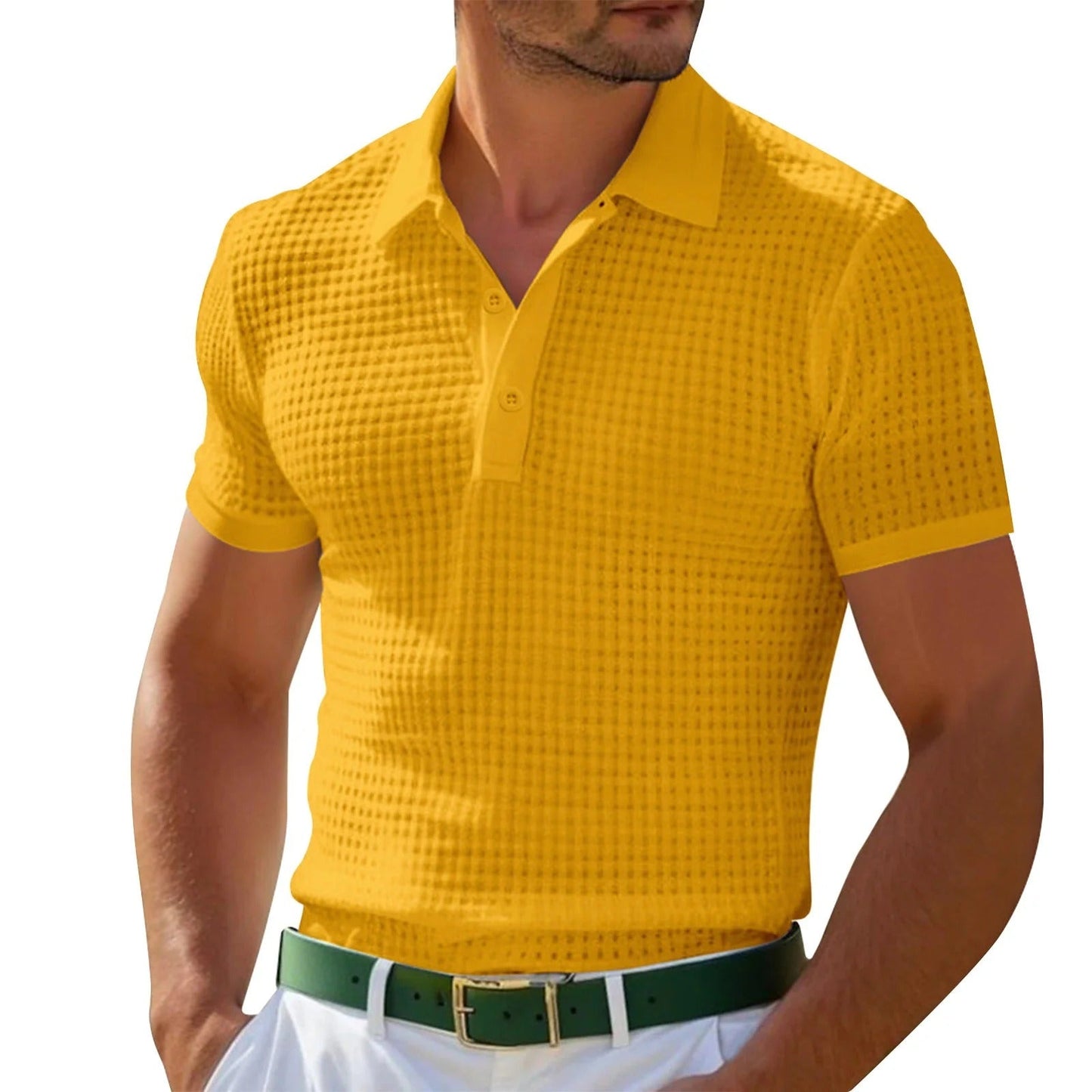 Mardy Mens Polo Shirt Breathable Lightweight Summer Essential For Smart Casual Everyday Comfort