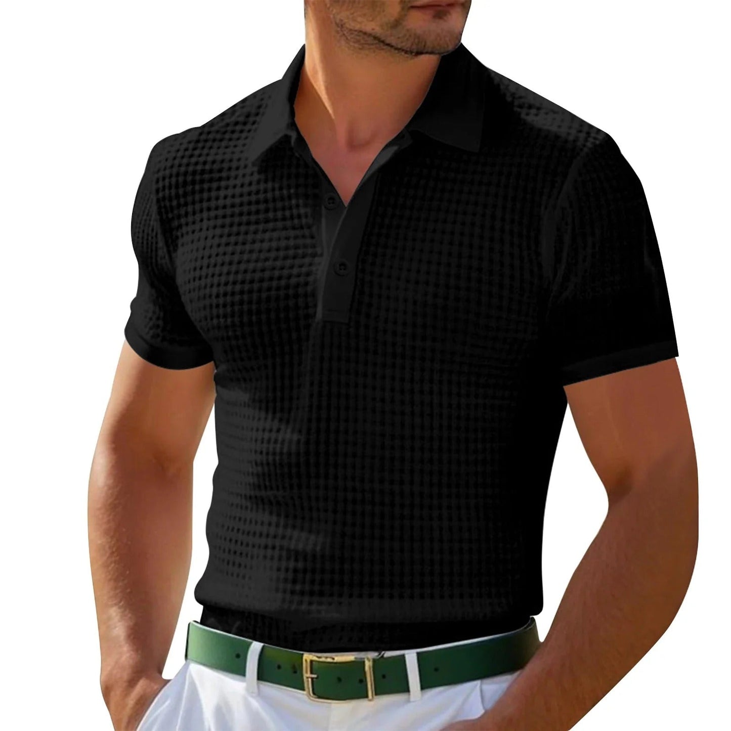 Mardy Mens Polo Shirt Breathable Lightweight Summer Essential For Smart Casual Everyday Comfort