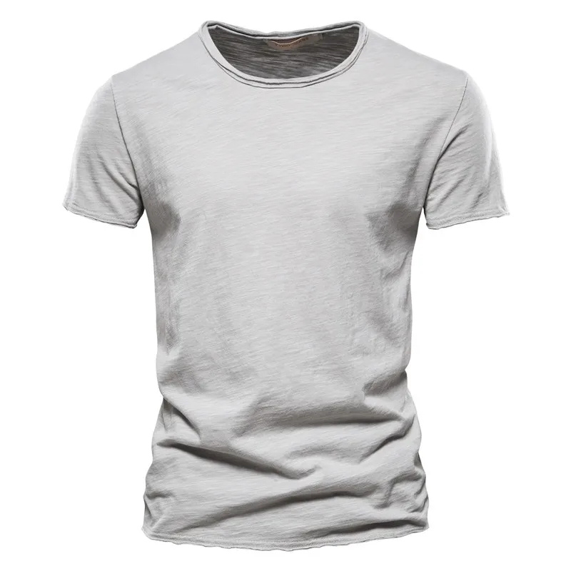TrendAura Men's Slim Fit Crew Neck Short Sleeve T Shirt Cotton Blend Breathable Everyday Wear