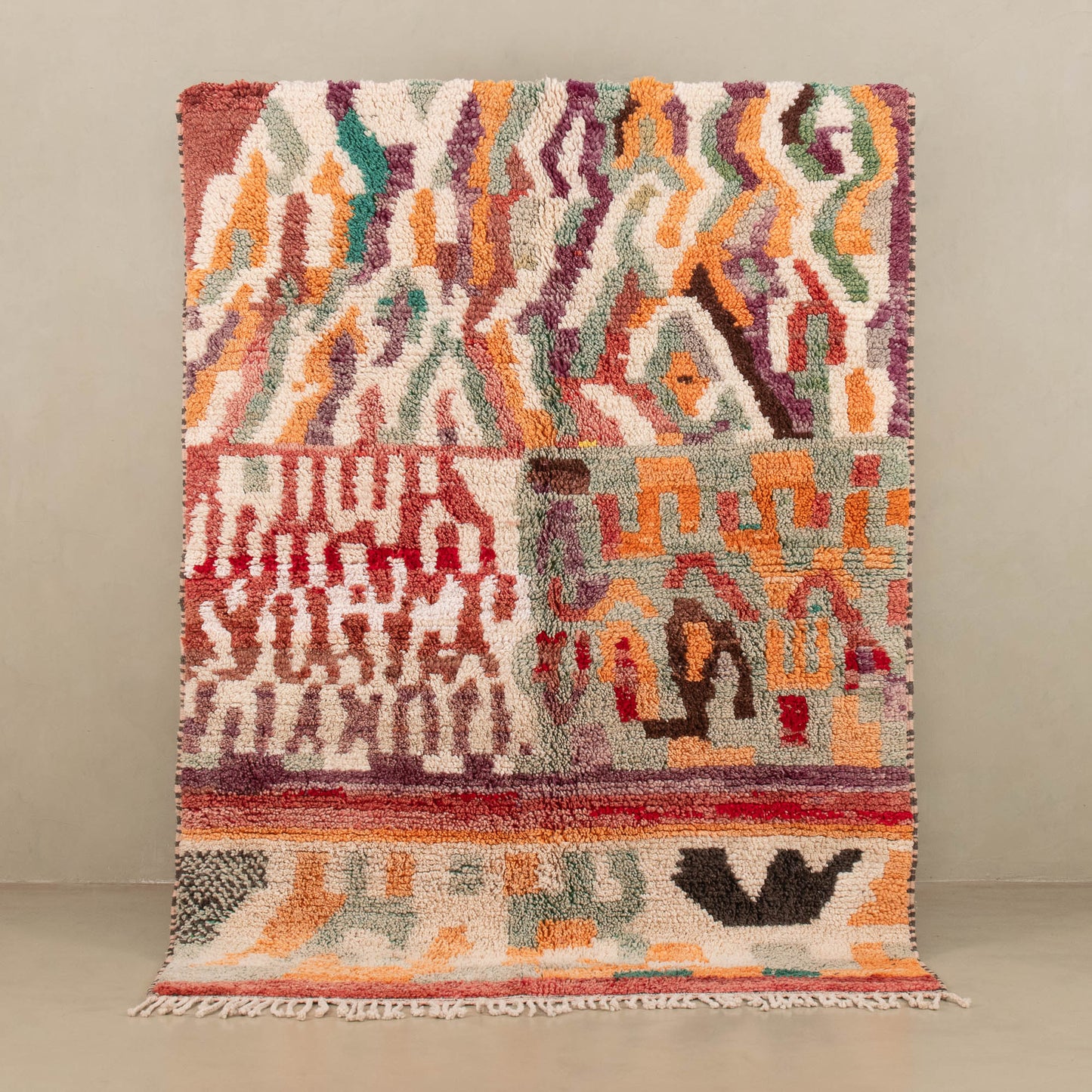 Housni - vintage boujad rug - TrendAura