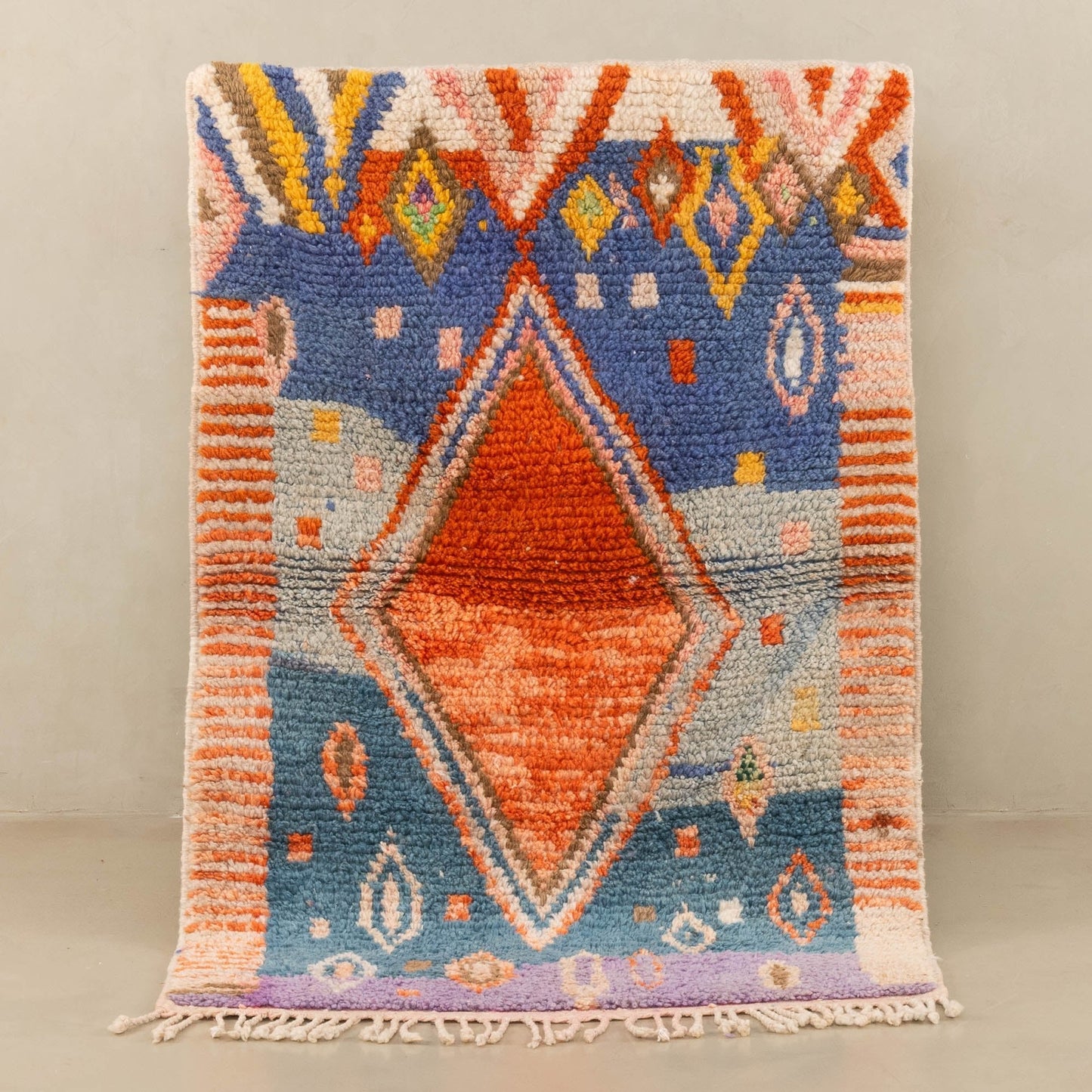 Houssna - vintage boujad rug - TrendAura