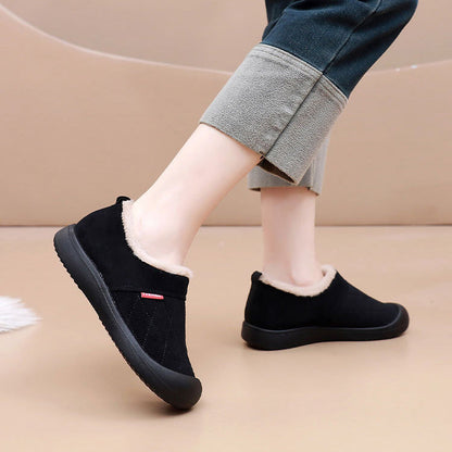 Women Orthopaedic Wide Fit Slipper Boots Anti Slip Warm Fleece For Cozy Winter Comfort