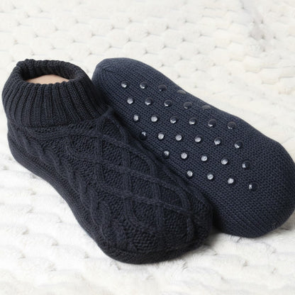 Soft Sole Floor Socks Unisex Non Slip Warm Indoor Slippers For Cozy Home Comfort