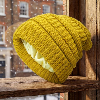 Women's Thermal Winter Beanie Fleece Lined For Outdoor Warmth And All Day Comfort