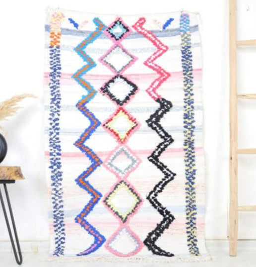 Tanirt Moroccan Rug  2'9" x 4'7" - TrendAura