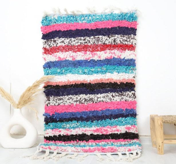 Ferrudja Moroccan Rug  1'9" x 3'5" - TrendAura