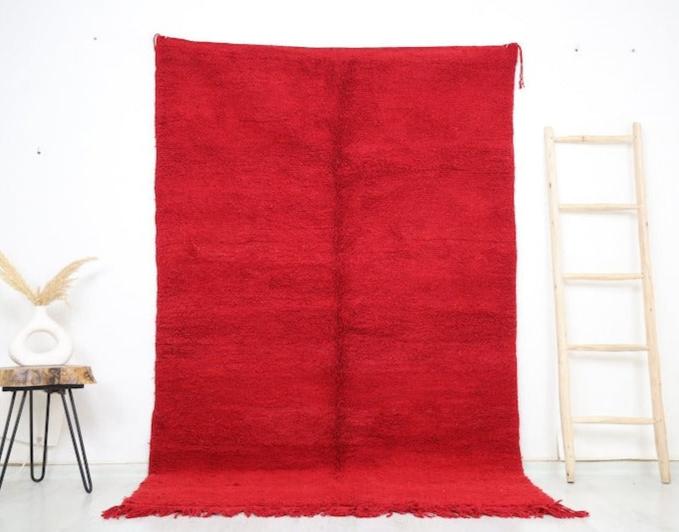 Tagwerramt Beni Ourain Rug 5'0" x 7'9" - TrendAura