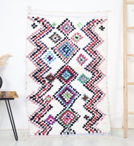Wararni Moroccan Rug 2'9" x 4'6" - TrendAura