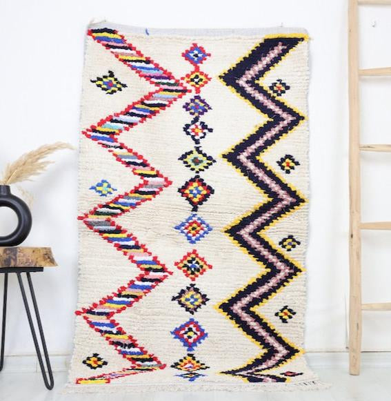 Lunja Moroccan Rug 3'0" x 5'1" - TrendAura