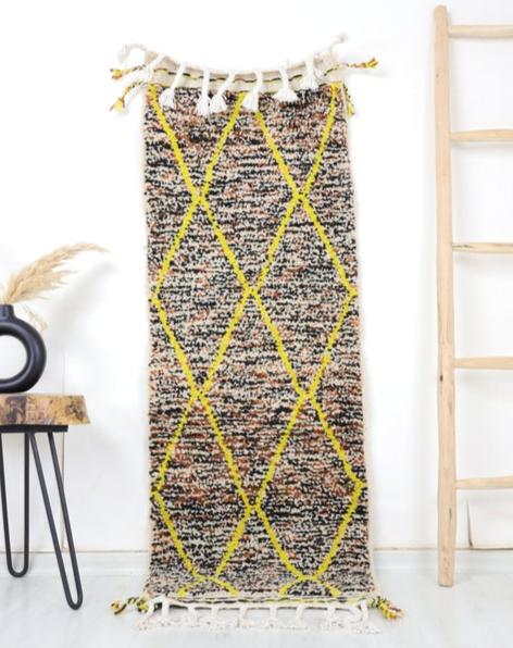 Ghnima Moroccan Rug 1'8" x 5'3" - TrendAura