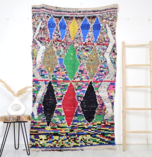 Tala Moroccan Rug 3'9" x 6'0" - TrendAura