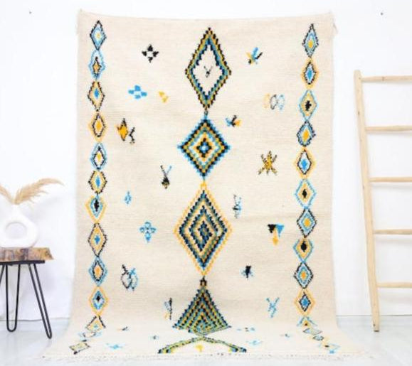 Igider Moroccan Rug 4'9" x 8'2" - TrendAura
