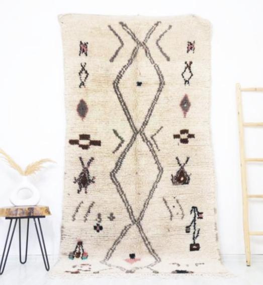 Tumsilt Moroccan Rug 4'1" x 8'2" - TrendAura