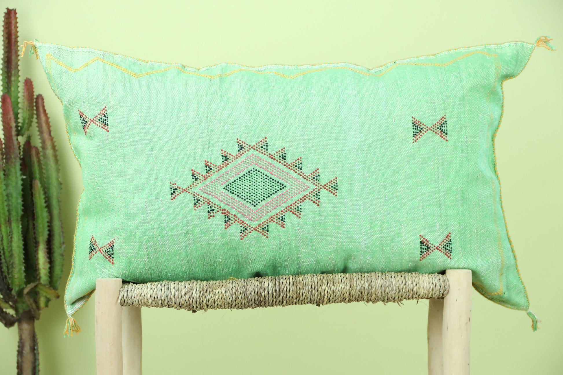 Fuzal Cactus Silk Pillow - TrendAura