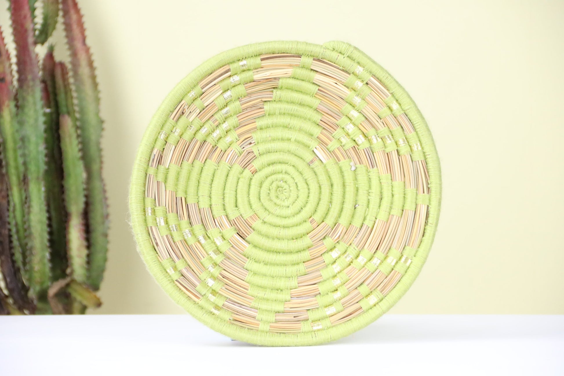 Hedda Berber Wall Basket - TrendAura