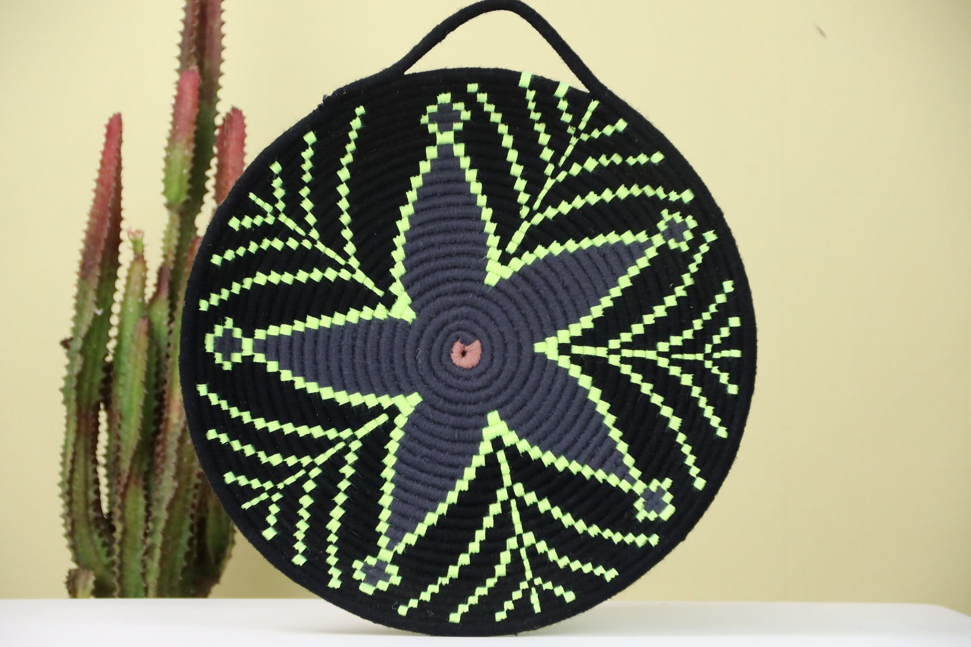 Dahbia Berber Wall Basket - TrendAura