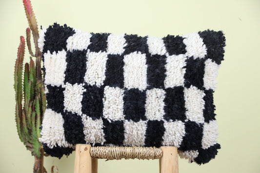 Dadouche Checkered Pillow - TrendAura