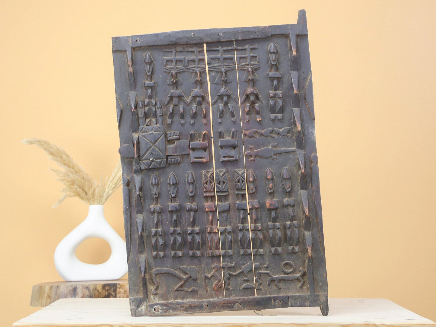 Mizara Vintage African Door - TrendAura