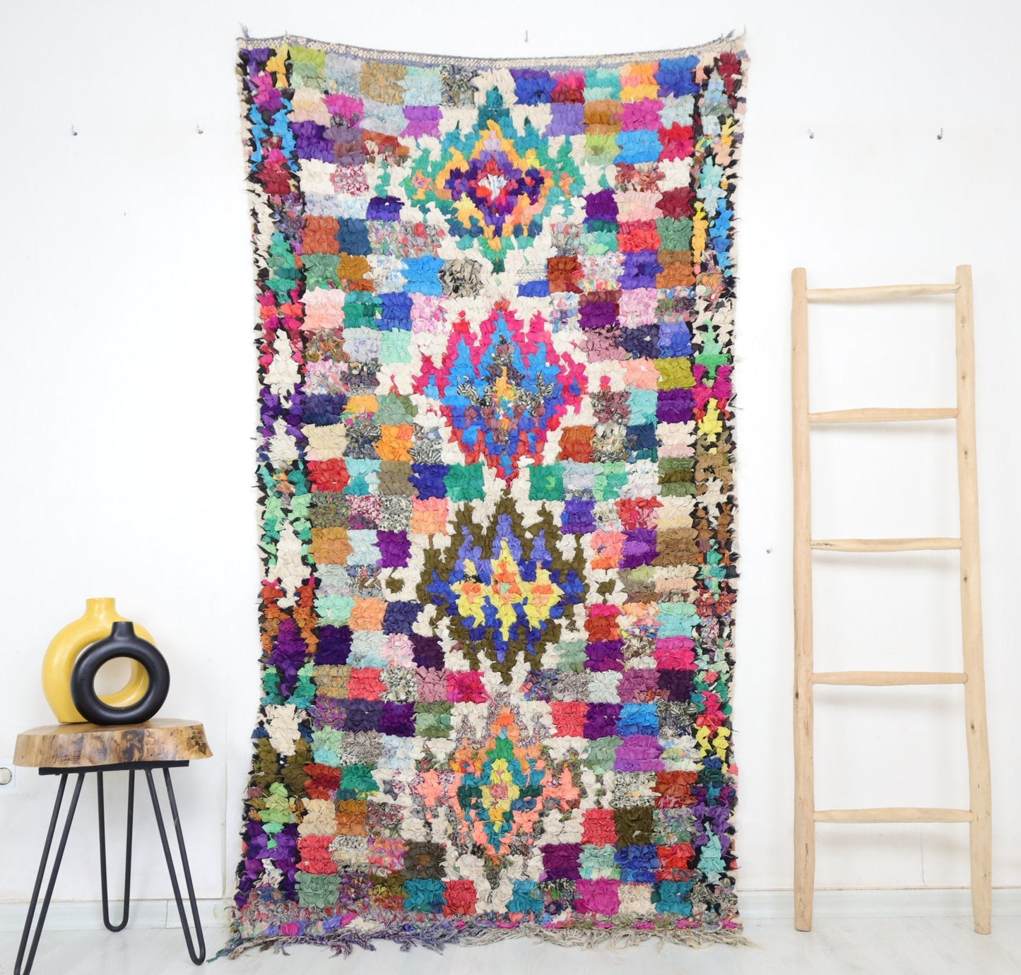 Yebrahim  Moroccan Rug 3'7" x 6'9" - TrendAura
