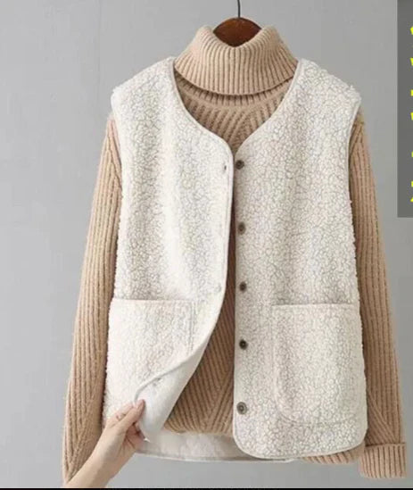 Women’s Teddy Pocket Gilet | Sleeveless
