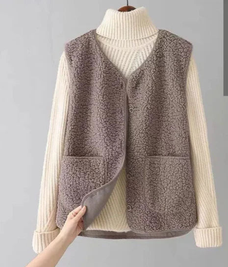 Women’s Teddy Pocket Gilet | Sleeveless