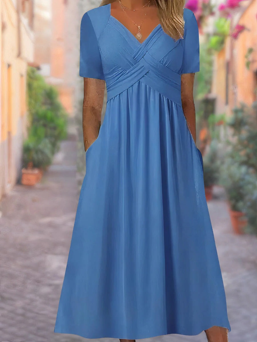 V-Neck Summer Dress