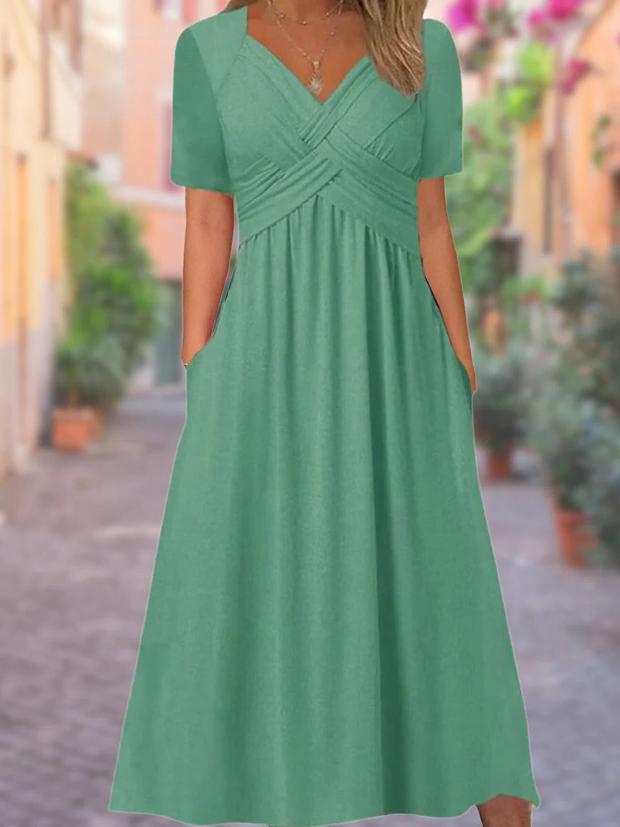 V-Neck Summer Dress
