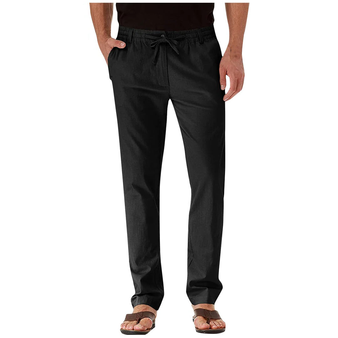 Straight Cut Casual Pants