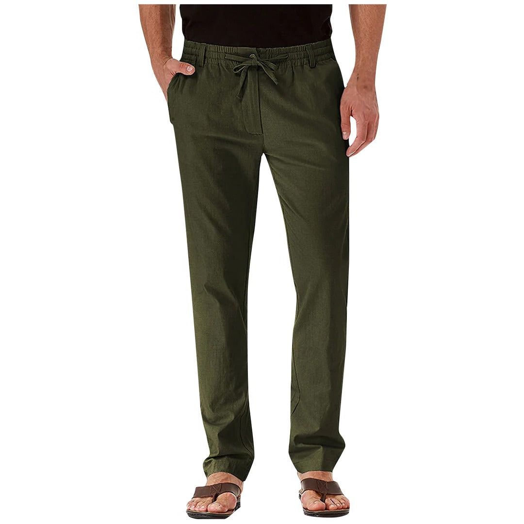 Straight Cut Casual Pants