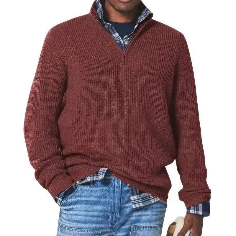 TrendAura Men's Everyday Sweater Warmth And Classic Style With Soft Cozy Texture
