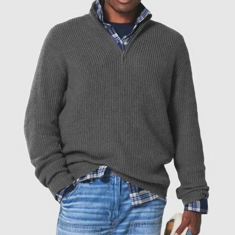 TrendAura Men's Everyday Sweater Warmth And Classic Style With Soft Cozy Texture