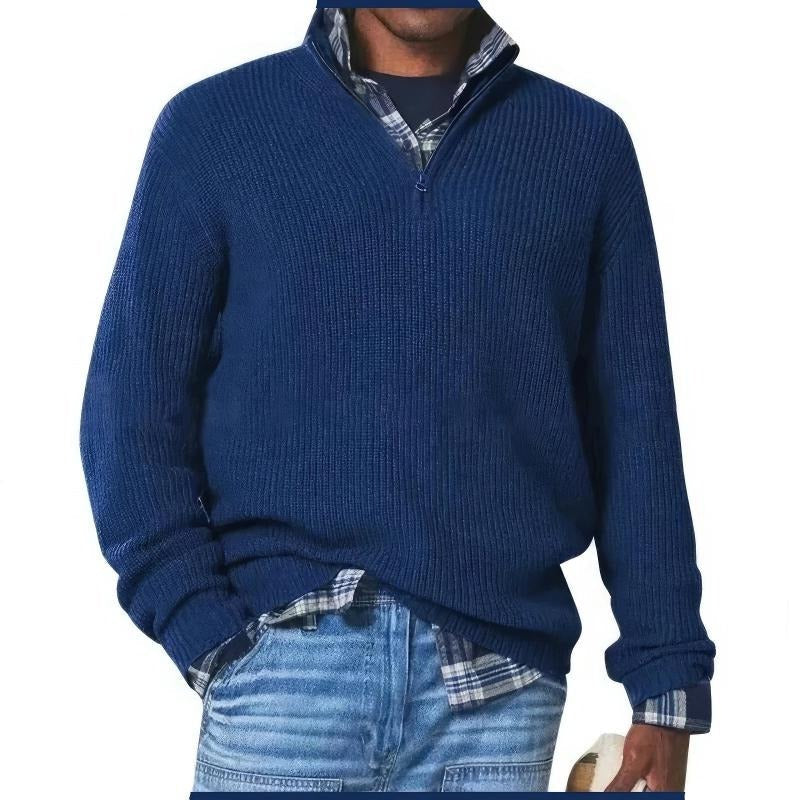 TrendAura Men's Everyday Sweater Warmth And Classic Style With Soft Cozy Texture