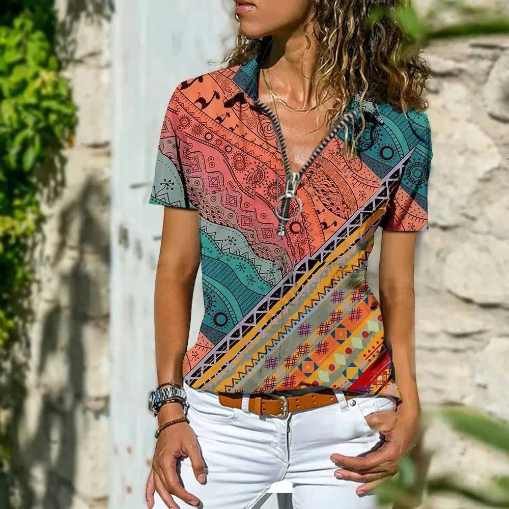 TrendAura Men's Summer Shirt With Modern Detailing Breathable Lightweight Comfort Flattering Fit For Warm Weather