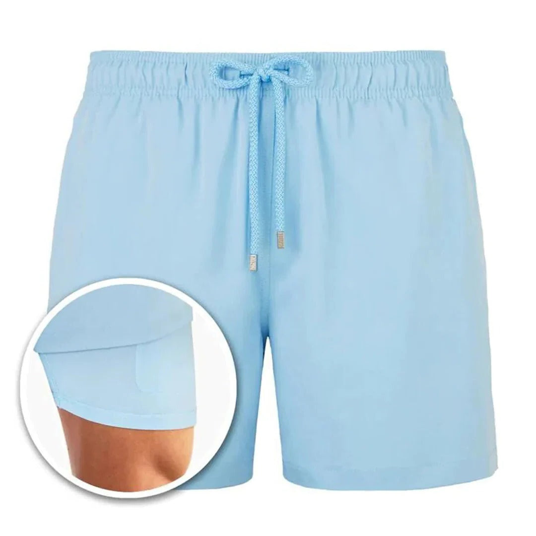 TrendAura Men's Quick-Dry Swim Shorts With Modern Fit For Swimming Beach And Poolside Use
