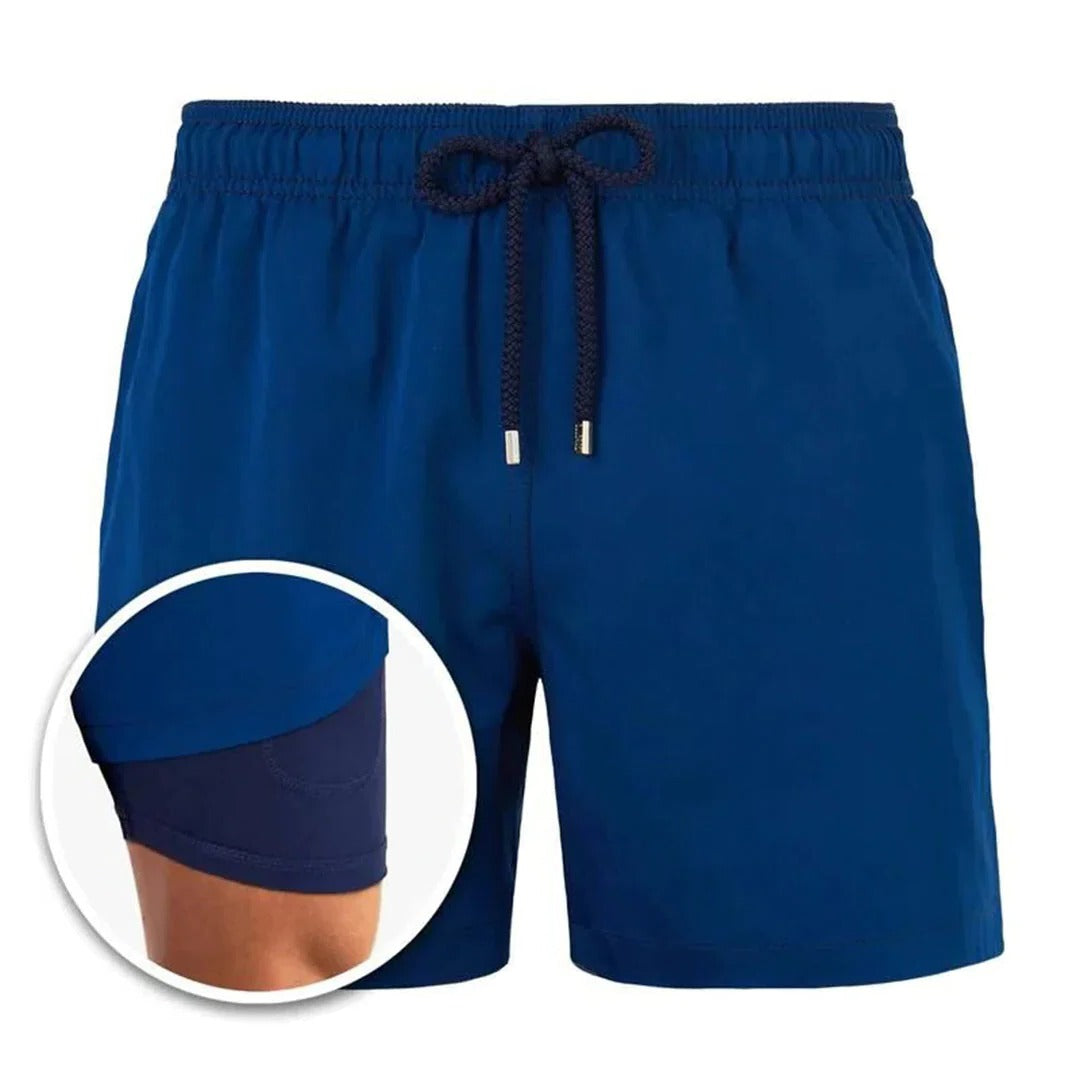 TrendAura Men's Quick-Dry Swim Shorts With Modern Fit For Swimming Beach And Poolside Use