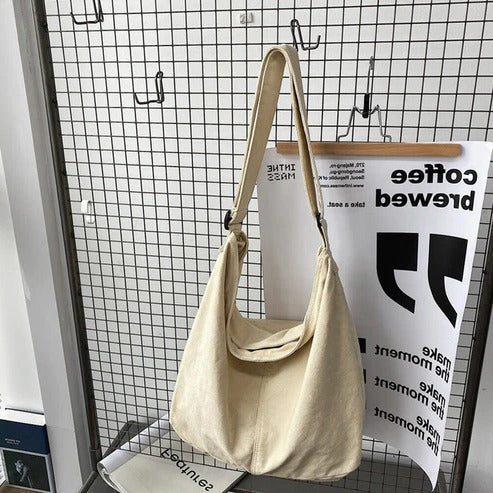 TrendAura Women's Oversized Shoulder Bag - Ample Storage With Minimalist Design For Daily Essentials
