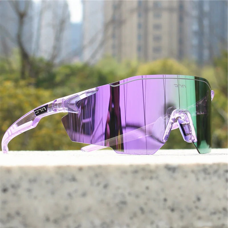TrendAura Polarized Sports Sunglasses Lightweight Frame For Cycling Running And Outdoor Activities UV Protection