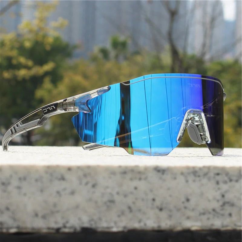 TrendAura Polarized Sports Sunglasses Lightweight Frame For Cycling Running And Outdoor Activities UV Protection